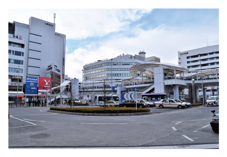 川越駅 西口 ロータリー